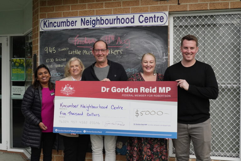 Volunteer grant helps neighbourhood centre
