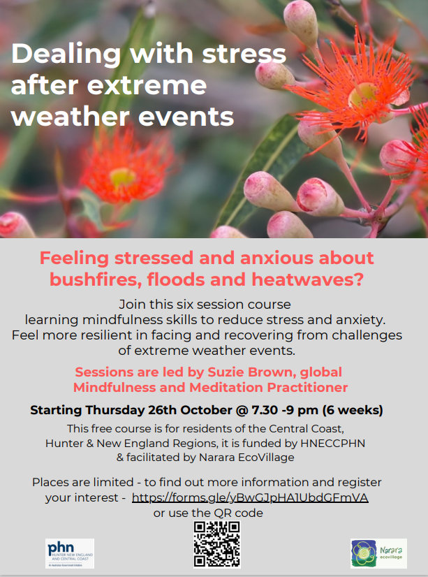 Free mindfulness course to cope with disaster stress