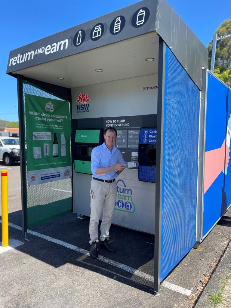 New return and earn for Ourimbah