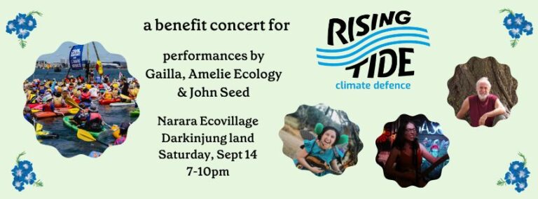 Don’t miss Rising Tide benefit concert